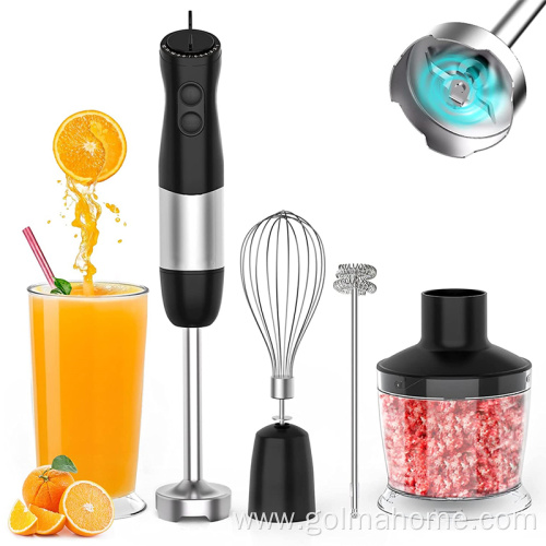 Blender Glass Mini Electric Hand Stick Blender Mixer Immersion With Egg Beater Whisk Hand Blender Set